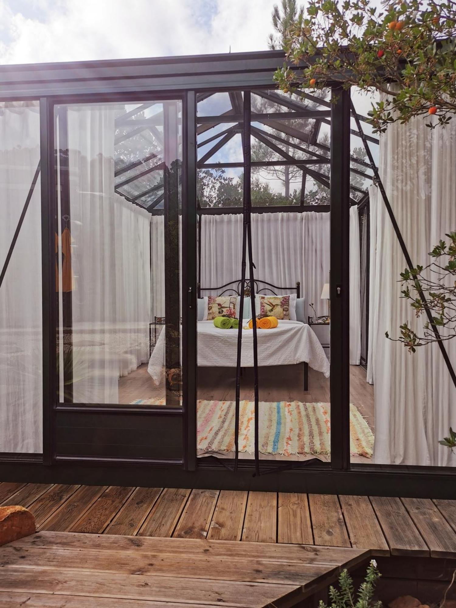 Romantic Skyview Glasshouses Rogil Buitenkant foto