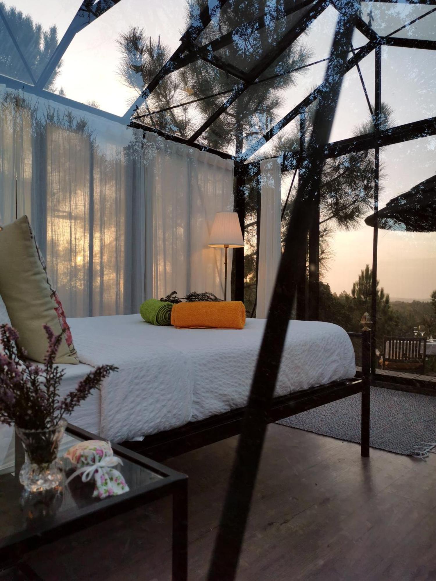 Romantic Skyview Glasshouses Rogil Buitenkant foto